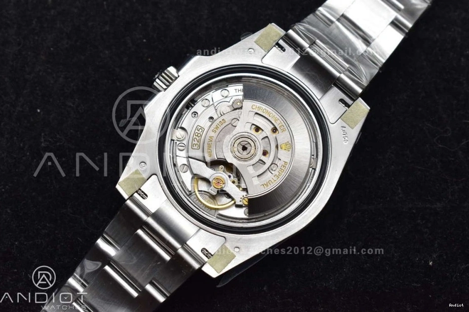 BLRO Weight Edition CHS Gold VR3285 Dial 126719 1:1 Factory GMT II on Oyster Gain Master Blue Bracelet Best 0305